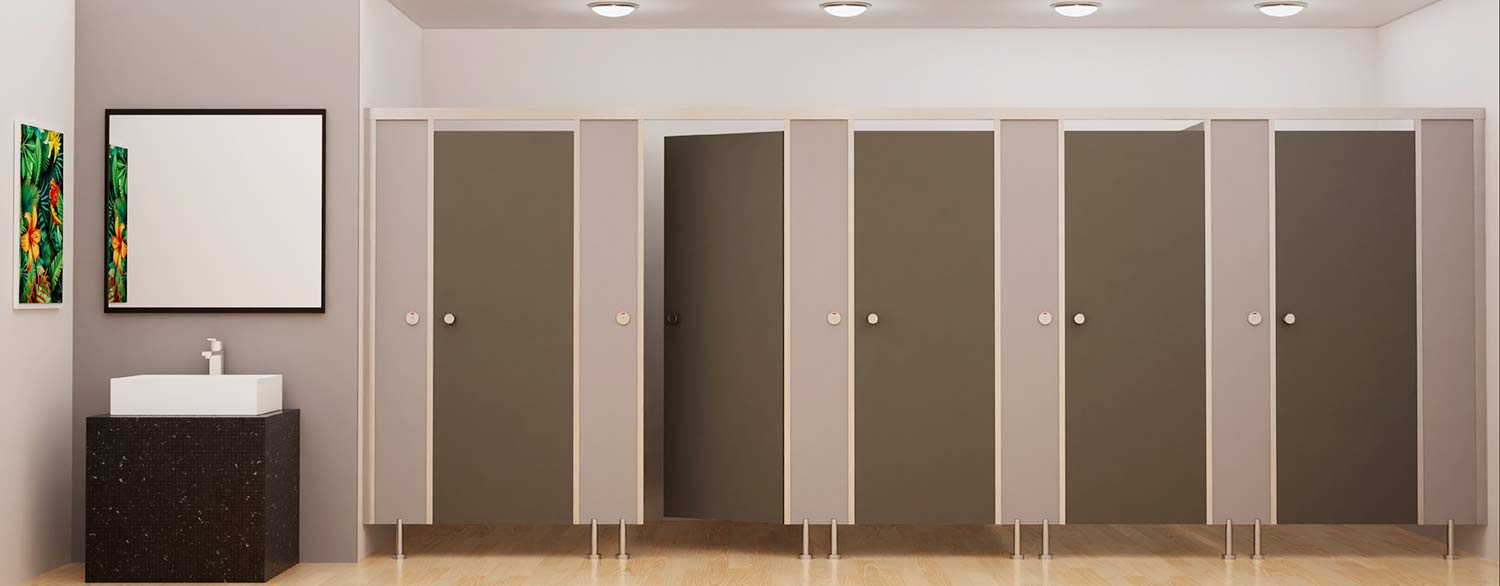 toilet cubicle manufacturer | Pearl Restroom