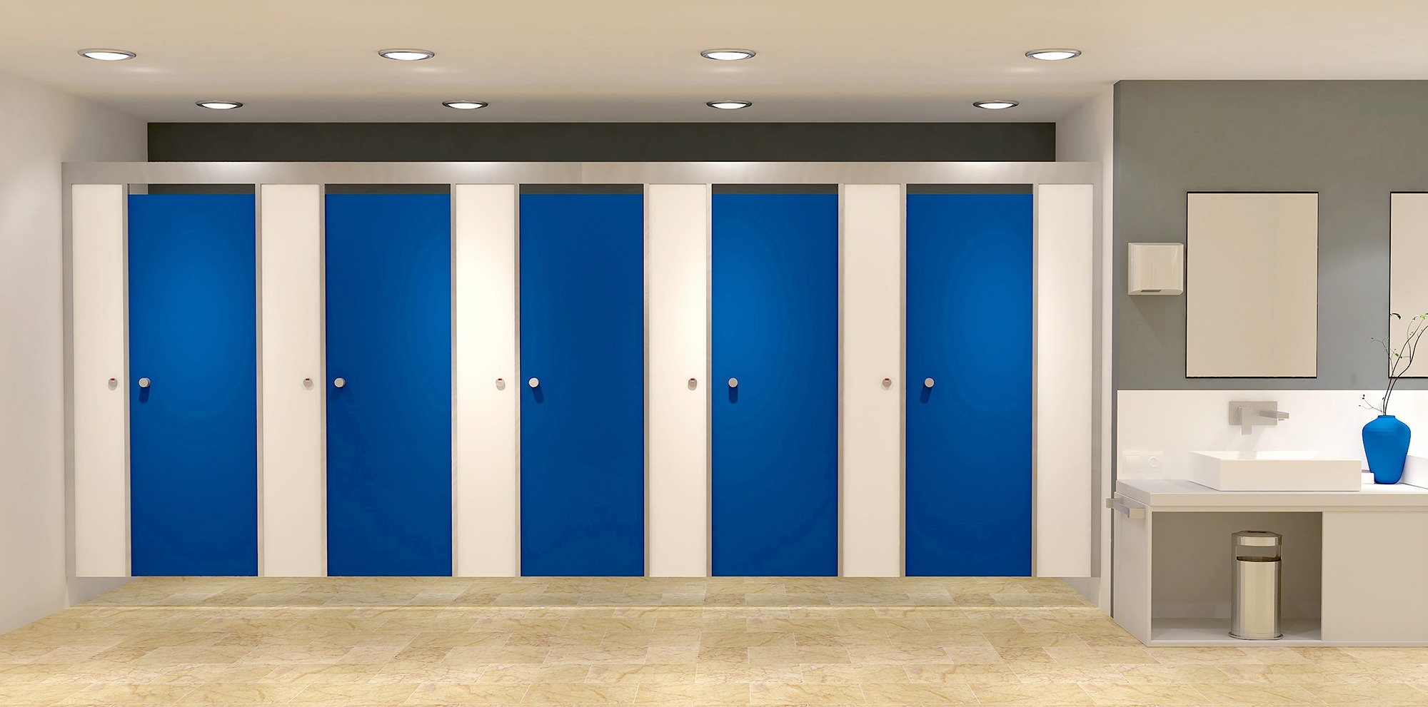 Wall-Hung Toilet Cubicle manufacturer