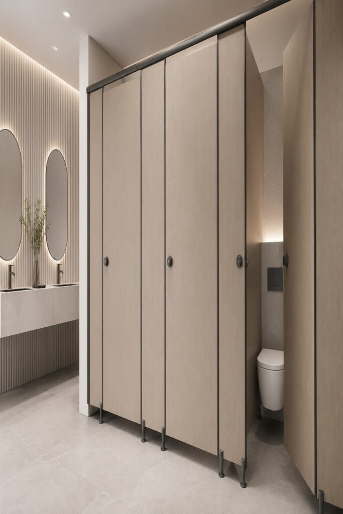 Toilet Cubicle Partition 1
